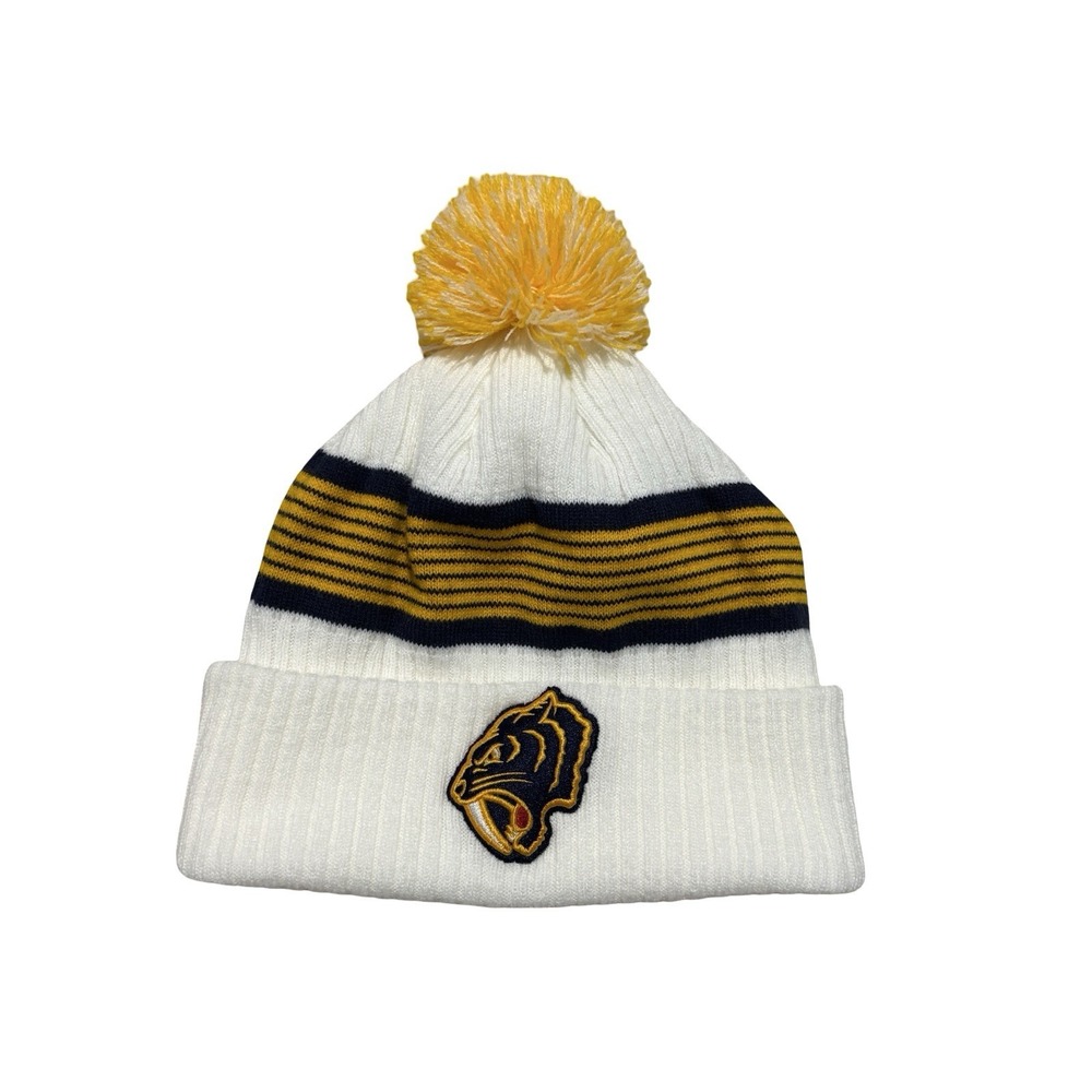 Fanatics Nashville Predators 2020 NHL Winter Classic Beanie White Knit Hat Pom